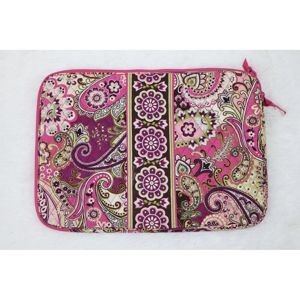 Vintage Vera Bradley Plum Crazy Quilted 17
